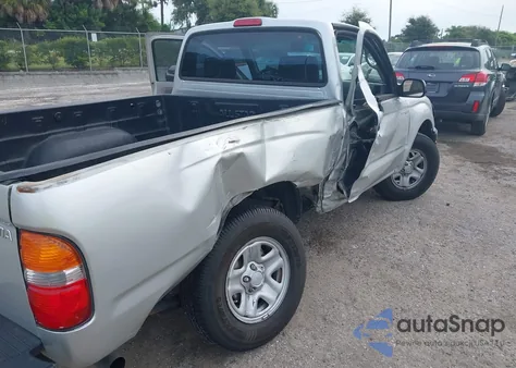 2001 Toyota Tacoma из США, поврежденный, VIN 5TENL42N01Z760766